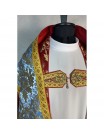 Embroidered Roman cope + stole (38K)