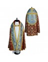 Embroidered Roman cope + stole (38K)