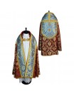 Embroidered Roman cope + stole (38K)