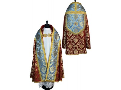 Vyšívaný rímsky pluviál + štóla (38K)