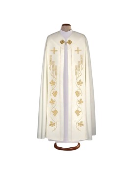 Embroidered cope, ecru (95)