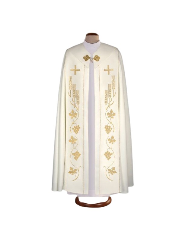 Embroidered cope, ecru (95)