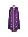 Embroidered cope, purple (96)