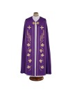 Embroidered cope, purple (96)