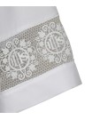 Priest surplice, white, cotton insert (13)