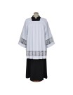 Priest surplice, white, cotton insert (13)