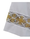 Priest surplice, white with cotton insert (17)