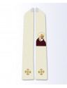 Stole with image of Padre Pio