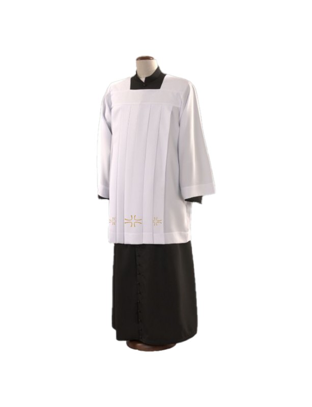 Priest surplice decorated with embroidery (25)