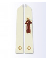 Stole with image of St. Francis