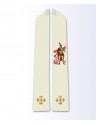 Stole with image of St. Florian