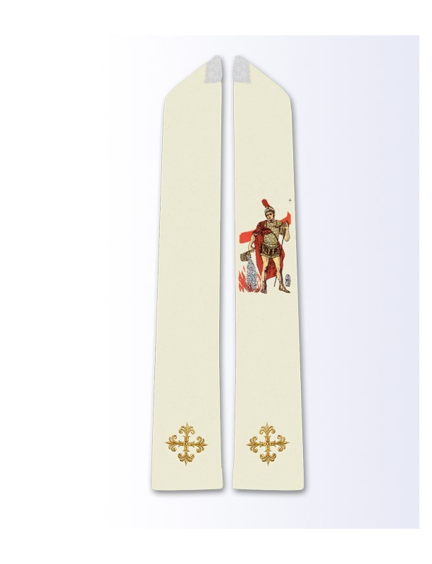 Stole with image of St. Florian