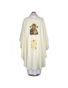 Embroidered chasuble with image of Our Lady of Perpetual Help (A3)