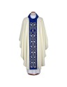 Embroidered chasuble with Marian motif (A9)
