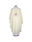 Embroidered chasuble with embroidered Christmas motif (A10)