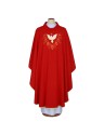 Embroidered chasuble with Holy Spirit motif (A11)