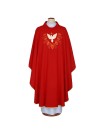 Embroidered chasuble with Holy Spirit motif (A11)
