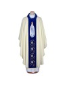 Embroidered chasuble with image of Our Lady of Fatima (A26)