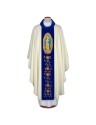 Embroidered chasuble with image of Our Lady of Guadalupe (A28)