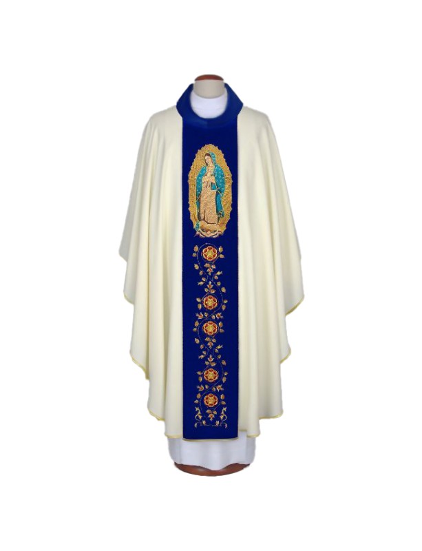 Vezena misnica s slikom naše Gospe od Guadalupe (A28)