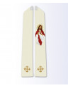 Stole with image of the Heart of Jesus