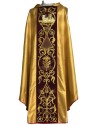 Embroidered chasuble with the Lamb of God - gold brocade (T3)