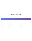 Chalice linen set - tourist model