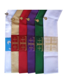 Deacon's stole with clasp