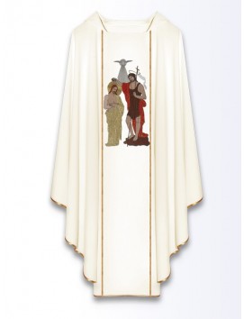 Chasuble of John the Baptist and Jesus (CHR-2)