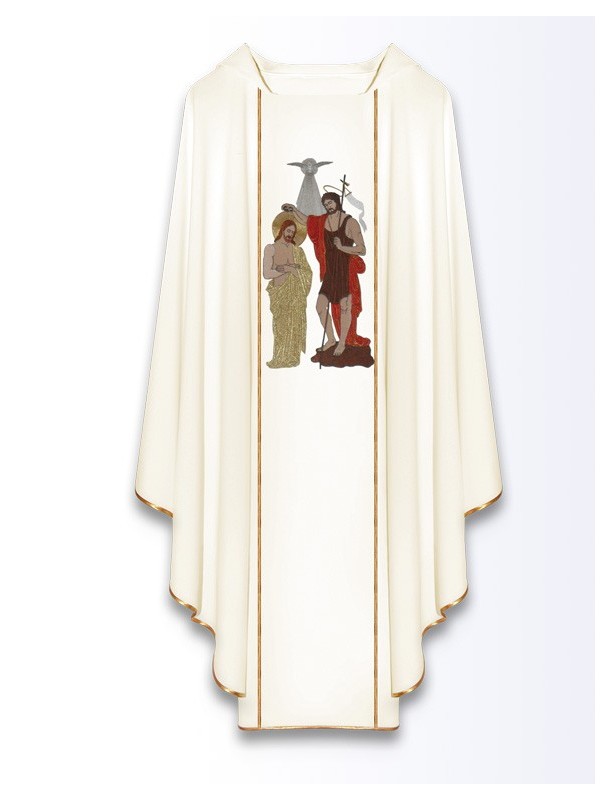 Chasuble of John the Baptist and Jesus (CHR-2)