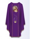 Chasuble purple - crown of thorns (CHR-3)