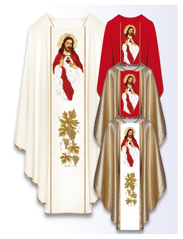 Casula Sagrado Coração de Jesus