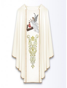 Chasuble avec l'image de l'ange gardien