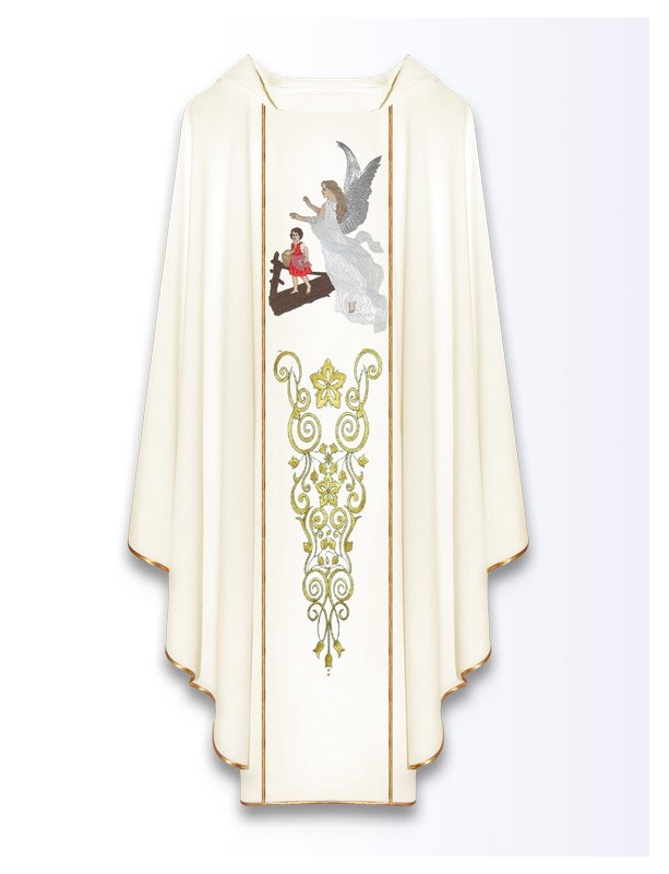 Chasuble with image of the Guardian Angel