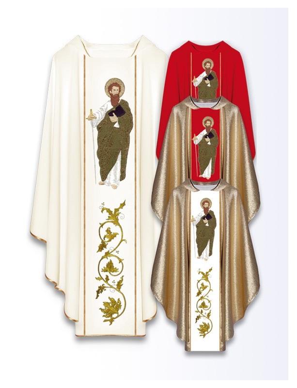 Chasuble with image of St. Paul