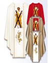 Messgewand mit dem Bild des Heiligen Apostels Andreas