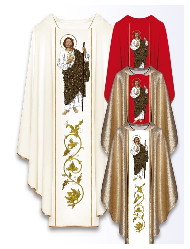 Chasuble with image of St. Jude Thaddeus