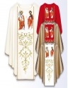 Messgewand mit Abbildung der Heiligen Petrus und Paulus