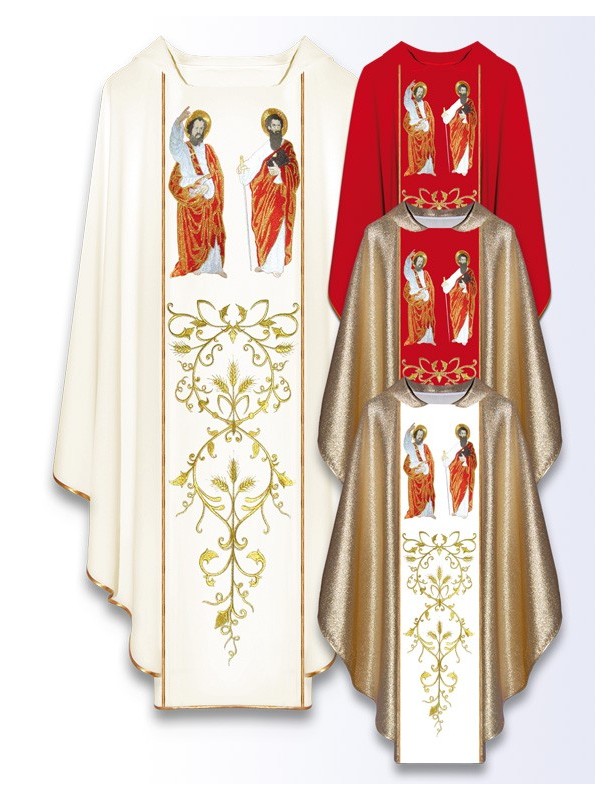 Chasuble with image of St. Peter and St. Paul