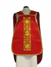 Roman chasuble IHS + extras - red