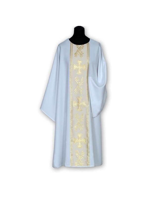 Dalmatic Weißgoldgürtel + Stola