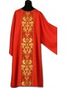 Dalmatic red gold embroidery + stole