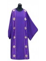 Dalmatic purple + stole (2 belts)
