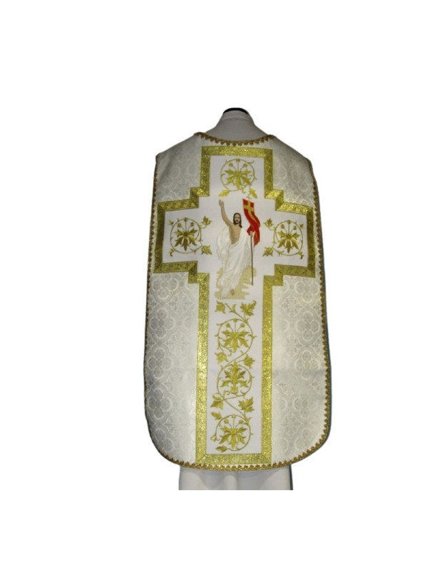 Casulla romana, Cristo Resucitado