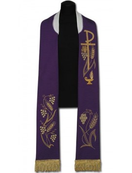 Estola de sacerdote - bordada