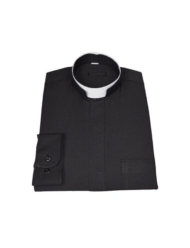 Roman clergy shirt + collar