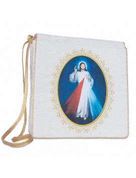 Gestickte Burse Jesus der Barmherzige