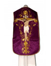 Roman chasuble purple, Christ Crucified
