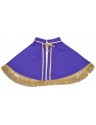 Double-sided altar server cloak white and purple (with tassels)