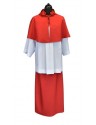 Red altar server outfit - two-piece